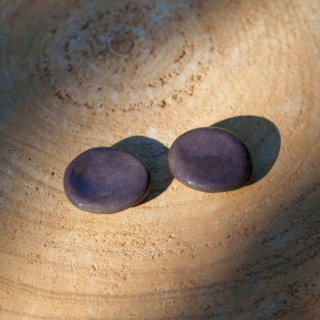 Worry Stone en céramique - Brun