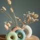 Vase Donut Bleu pastel