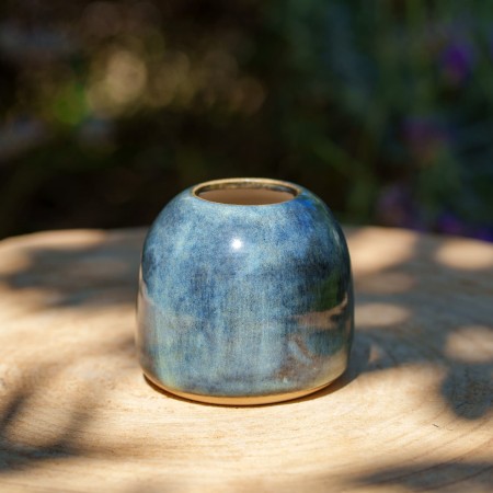 Vase miniature Bleu denim