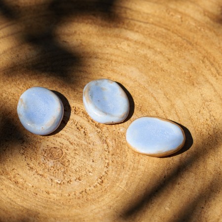 Worry Stone en céramique - Modèle Aléatoire