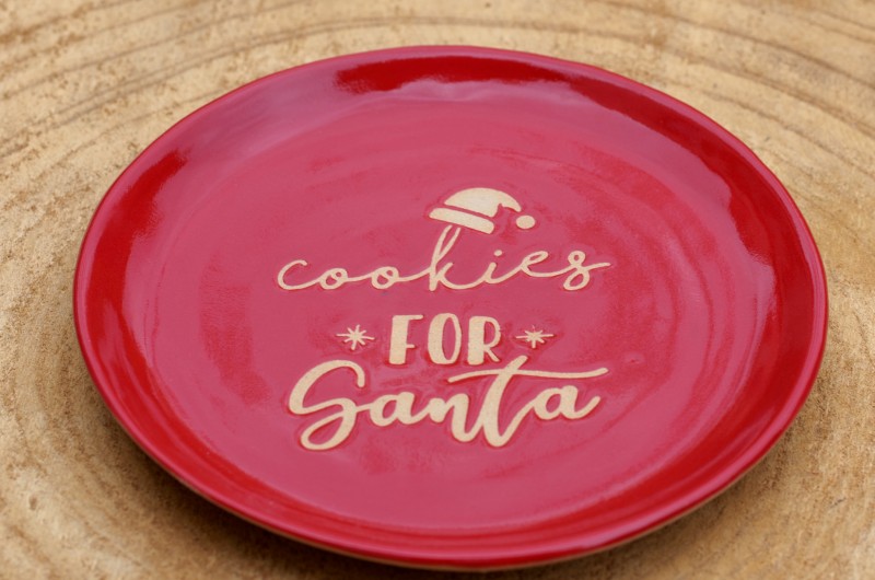 Assiette Noël Cookies for Santa