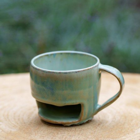 Tasse à Cookies vert d'eau