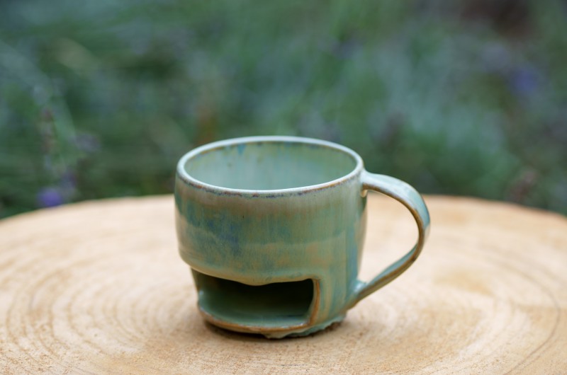 Tasse à Cookies vert d'eau